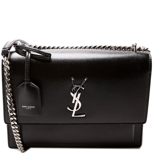Saint Laurent Sunset Medium Smooth Leather Bag