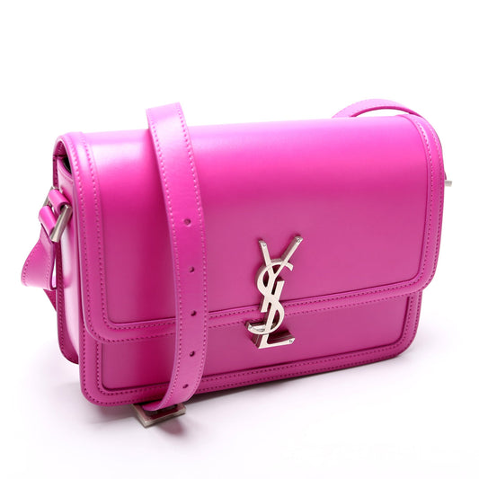 Saint Laurent Solferino Satchel Medium Calfskin Bag