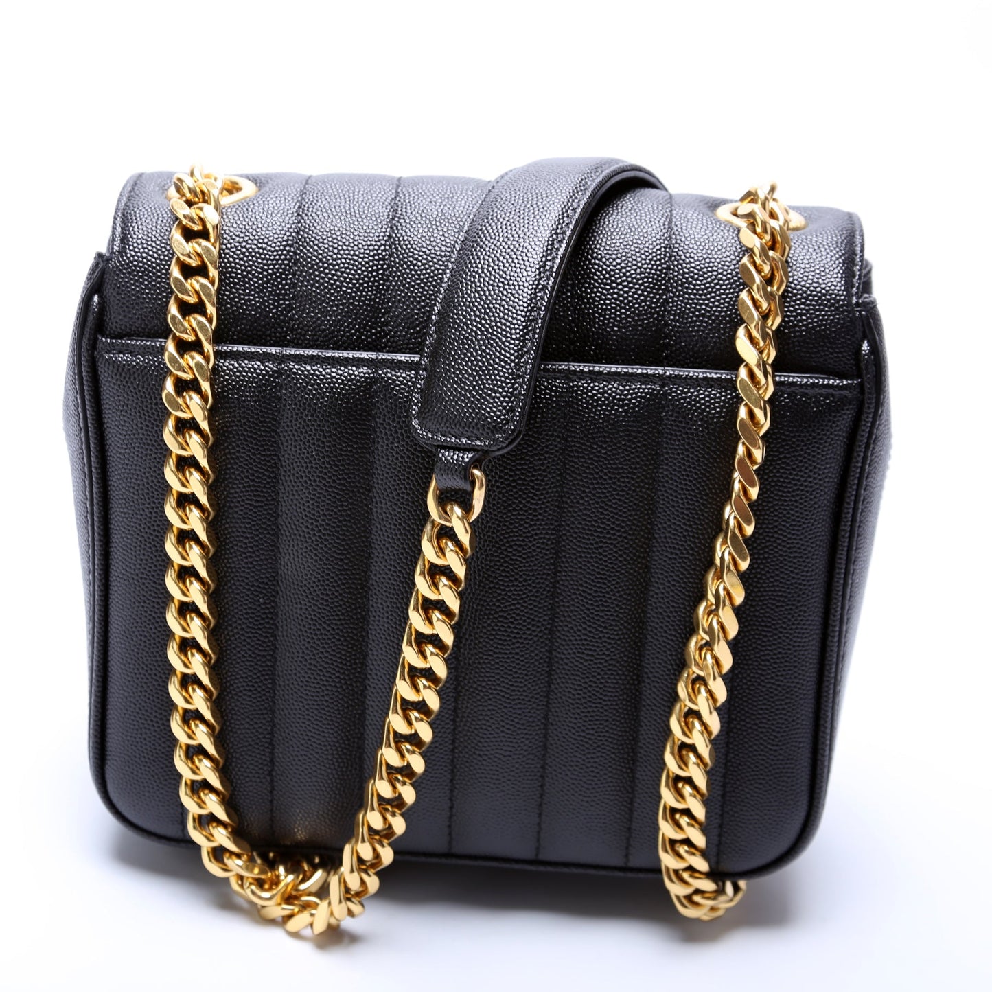 Saint Laurent Vicky Chain Medium Grain De Poudre 532612 Bag