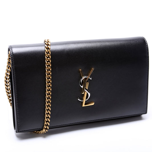 Saint Laurent Kate Chain Wallet Leather Bag