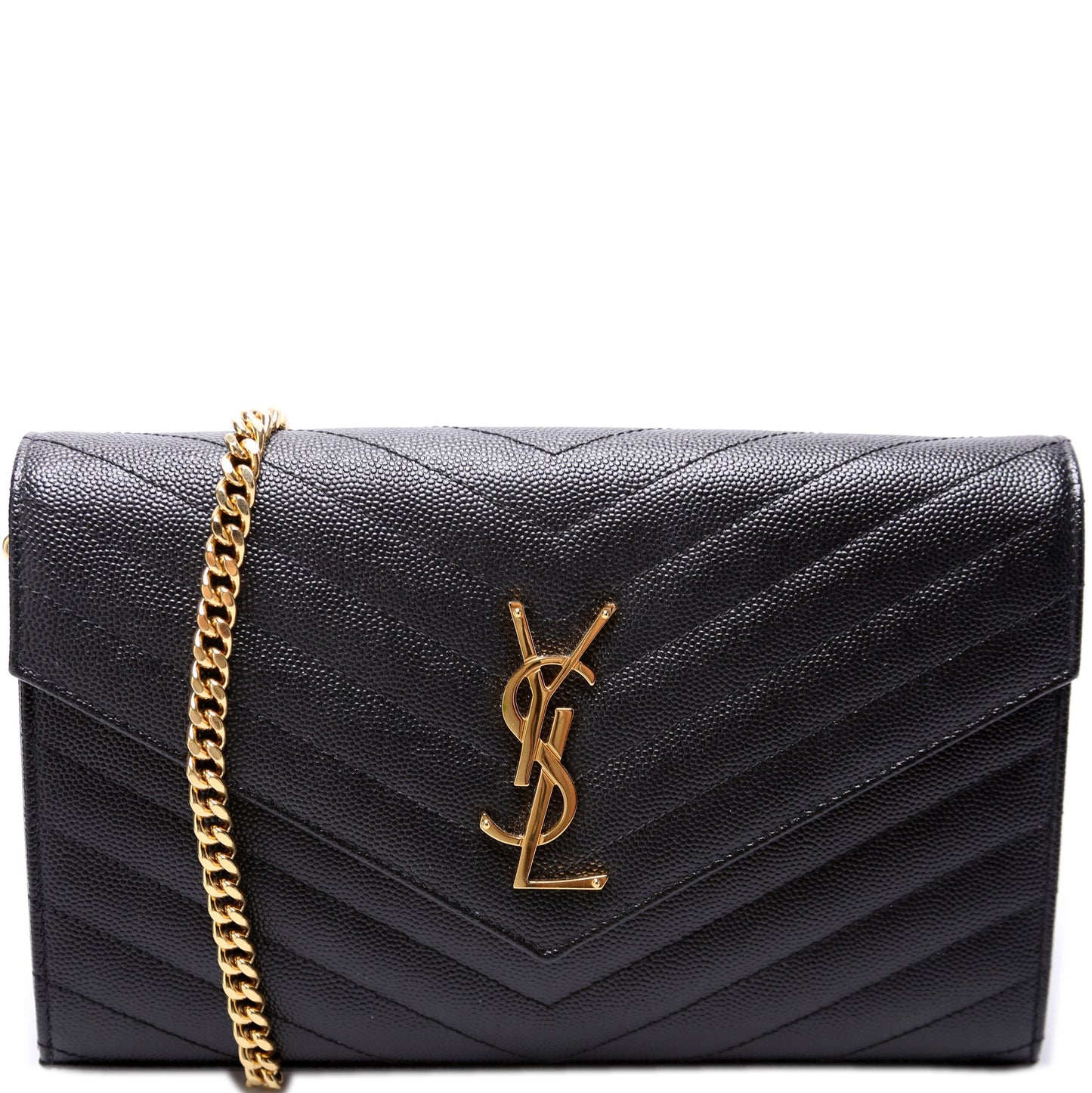 Saint Laurent Grain De Chain Wallet Bag