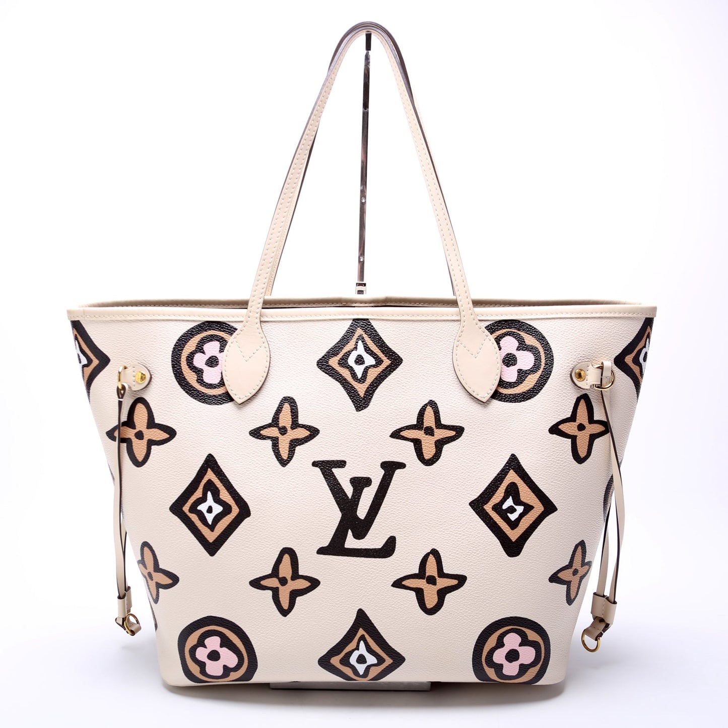 Louis Vuitton Neverfull w/Wallet MM Wild at Heart