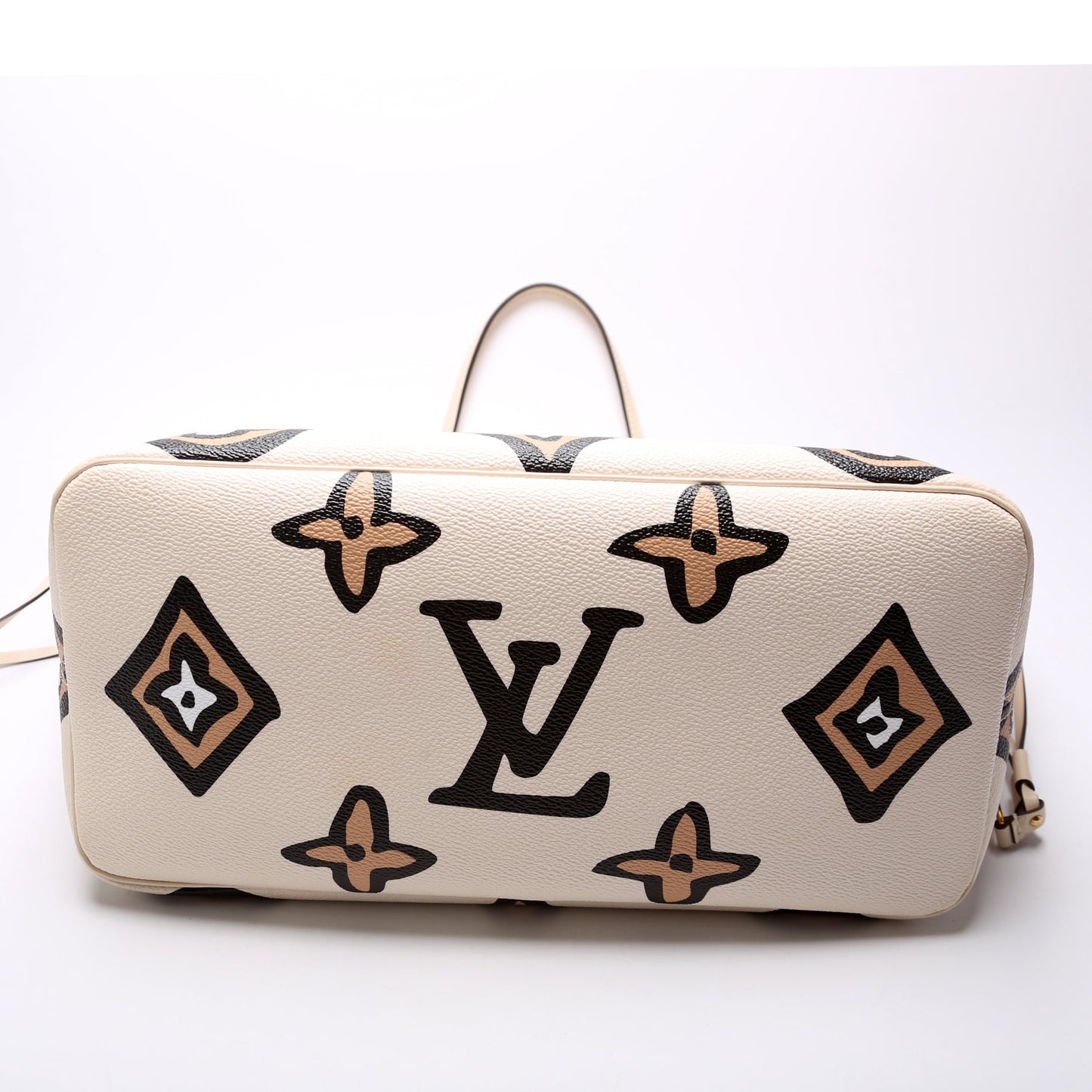 Louis Vuitton Neverfull w/Wallet MM Wild at Heart