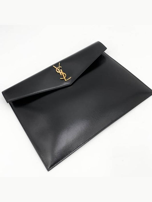 Luxury Saint Laurent Trending 2025 Monogram Uptown Clutch 635171
