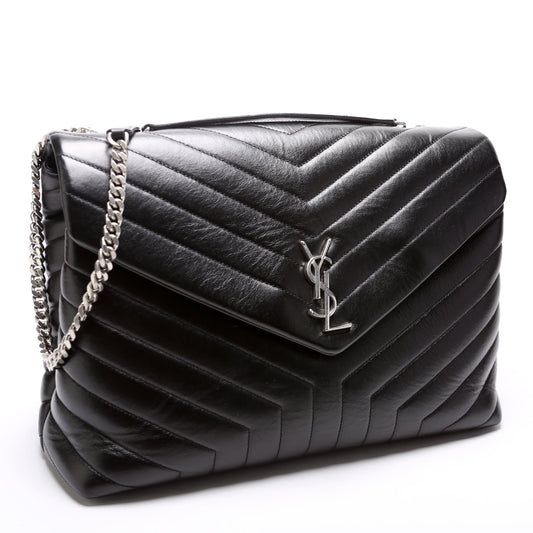Saint Laurent Loulou Satchel Large Bag