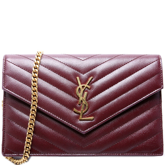 Saint Laurent Envelope Chain Wallet 393953 Bag