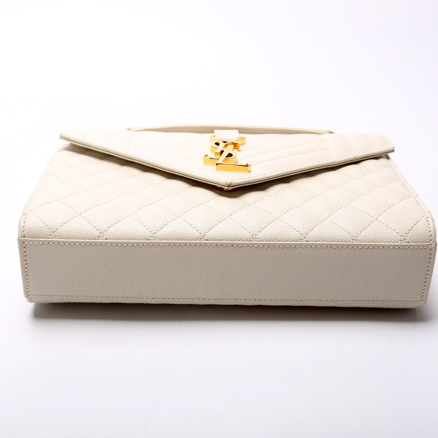 Saint Laurent Envelope Medium Grain De Triquilt 600185 Bag
