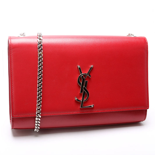 Saint Laurent Kate Satchel Grain Medium 364021 Bag