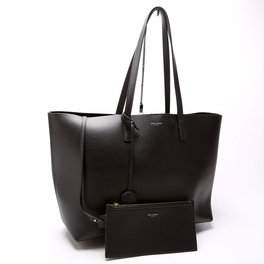Saint Laurent Shopping East/West Supple Leather Bag