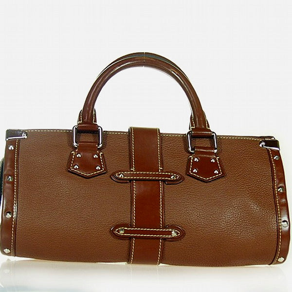 LOUIS VUITTON Handbag M91884 Sheep leather Brown Cienne Suhari Epanui PM Women