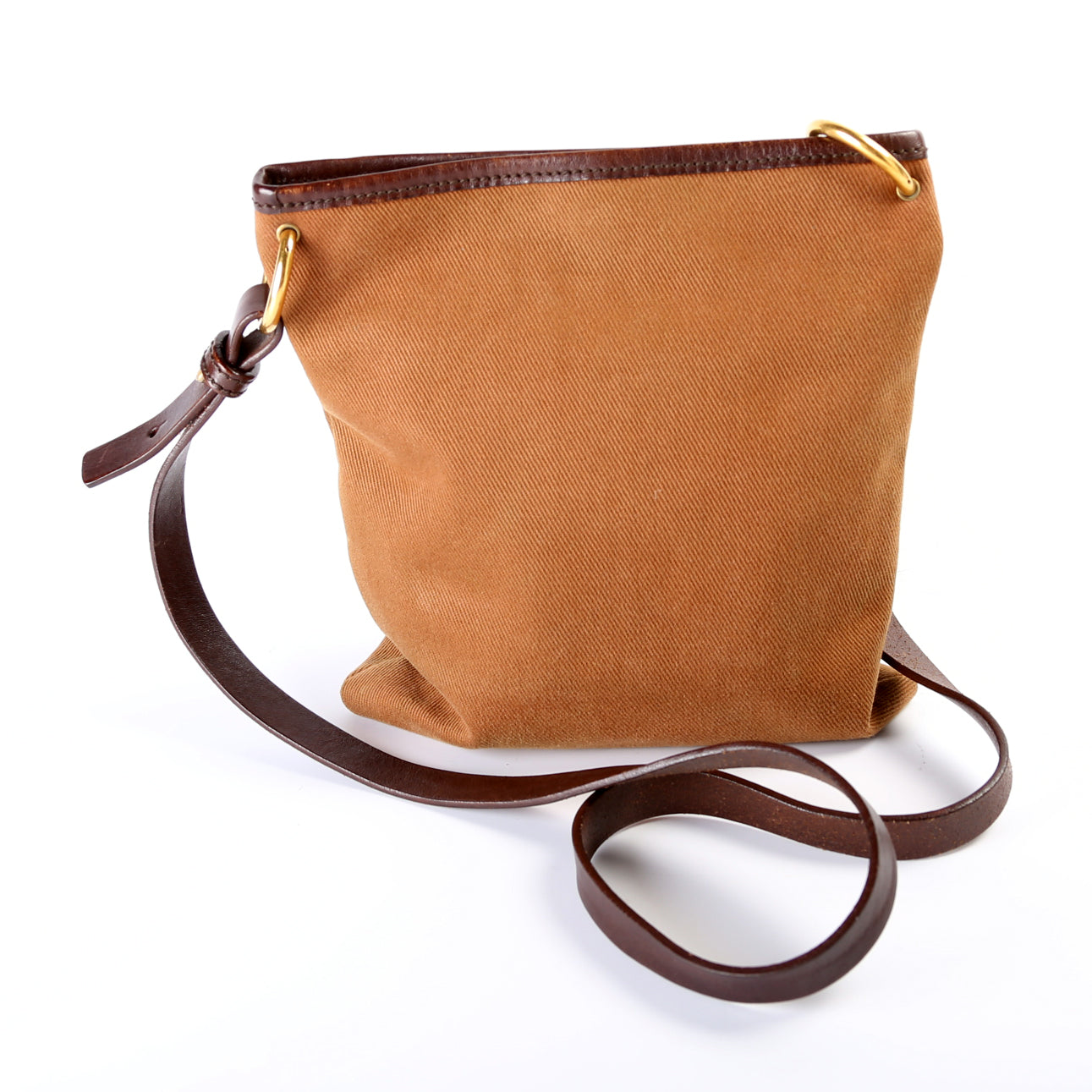 Saint Laurent Logo YSL Canvas Crossbody Bag