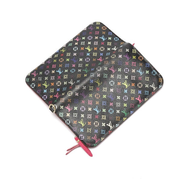 LOUIS VUITTON Long Wallet Purse M93754 Monogram multicolor multicolor Portefeuille Ansolit Monogram multicolor Coin Pocket with zipper Women
