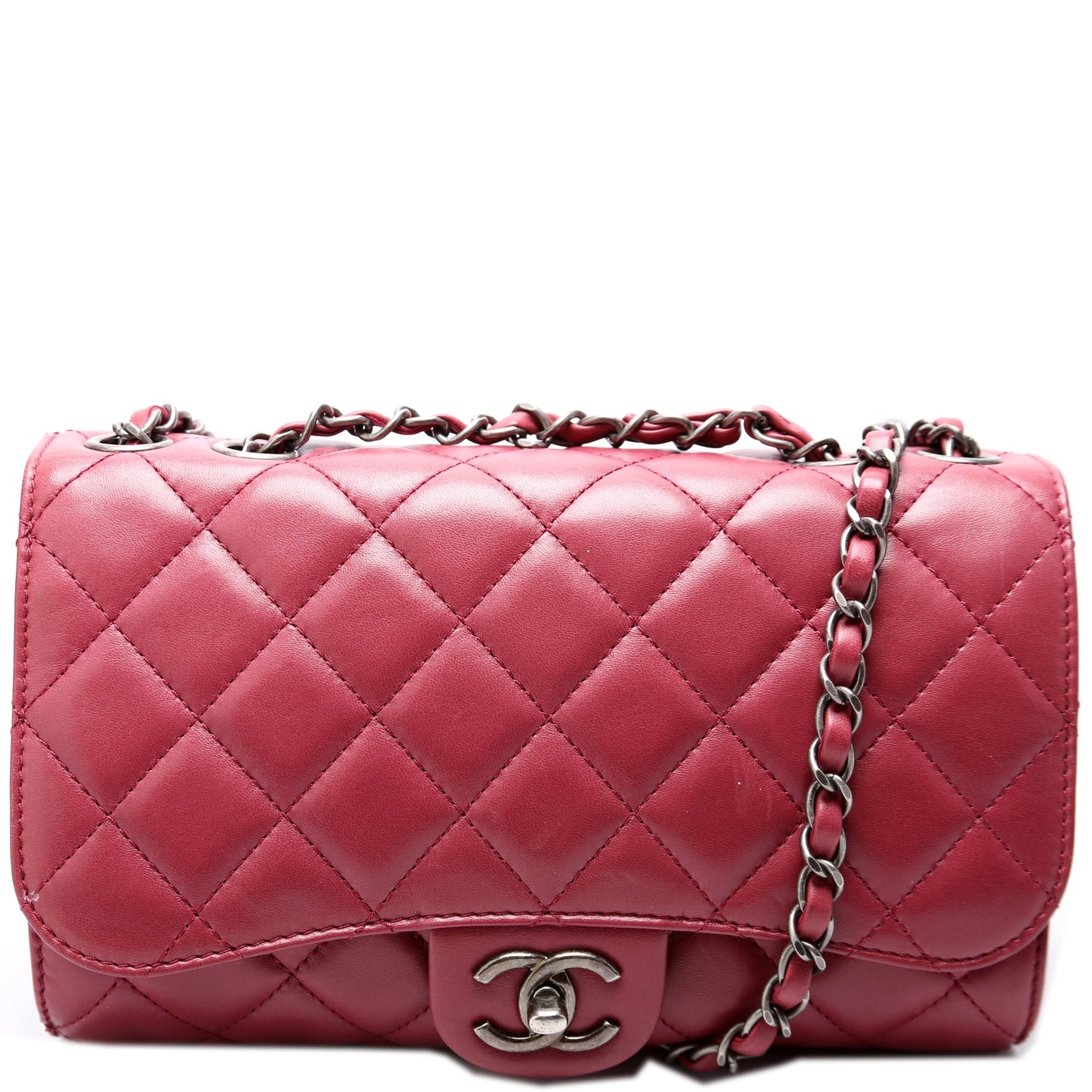 Chanel Drawstring Shopping Lambskin Bag