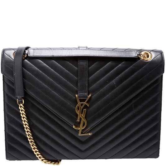 Saint Laurent Envelope Large Chevron 342023 Bag