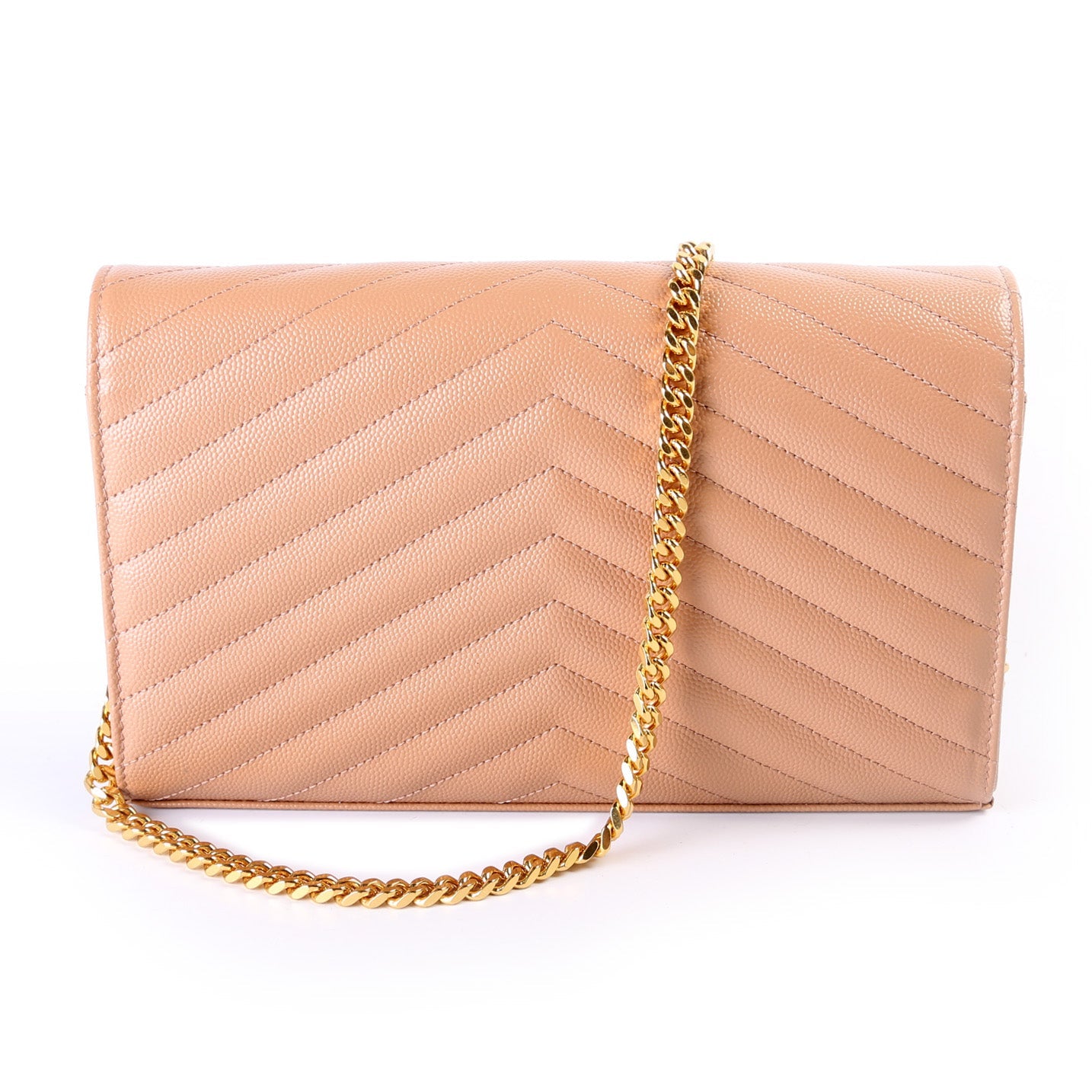 Saint Laurent Grain De Poudre Chain Wallet 377828 Bag