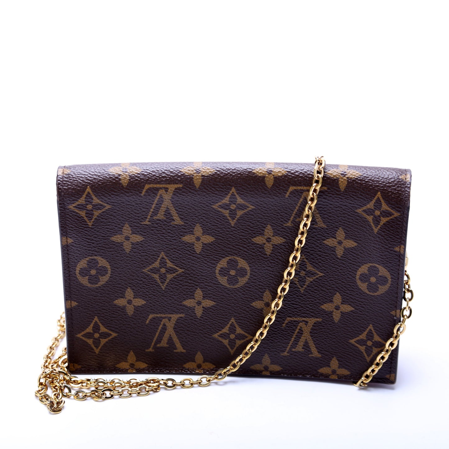 Louis Vuitton Flore Chain Wallet Monogram