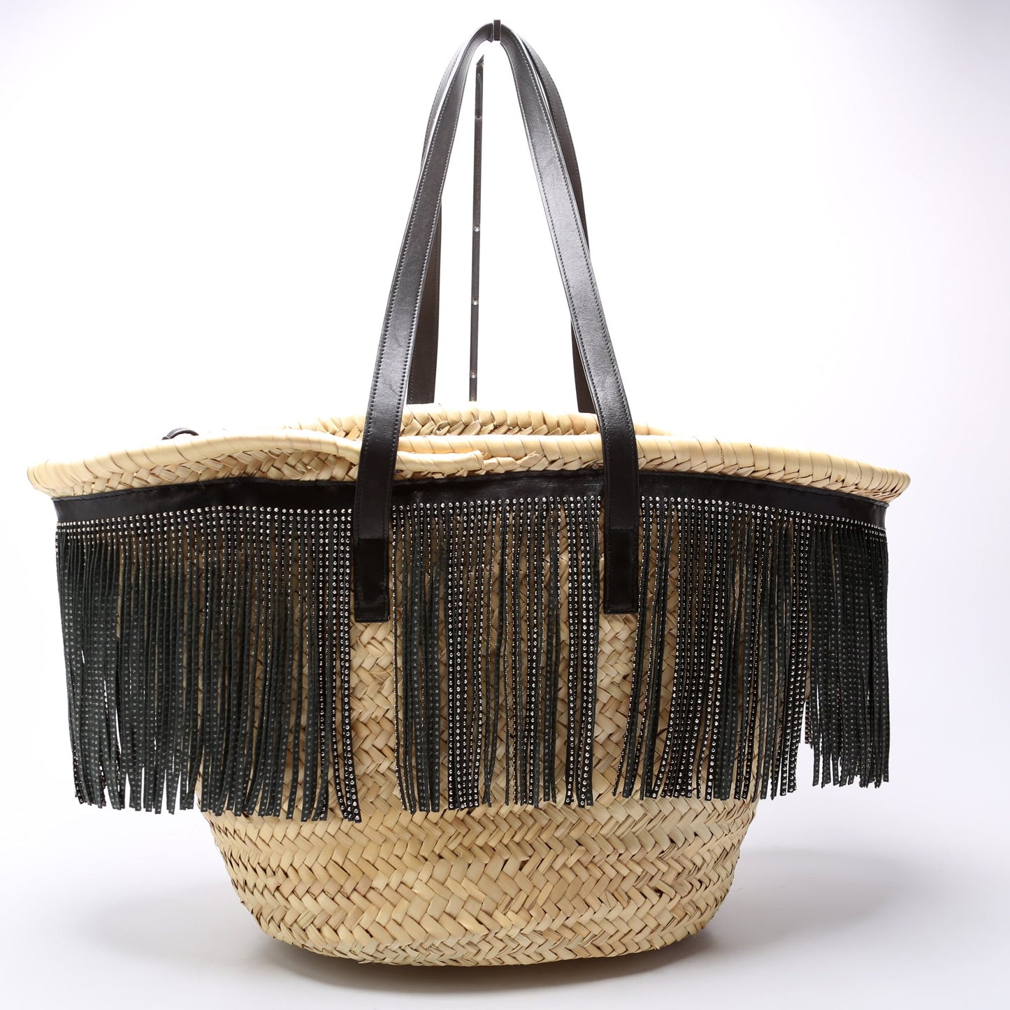 Saint Laurent 418824 Panier Fringe Tote Bag