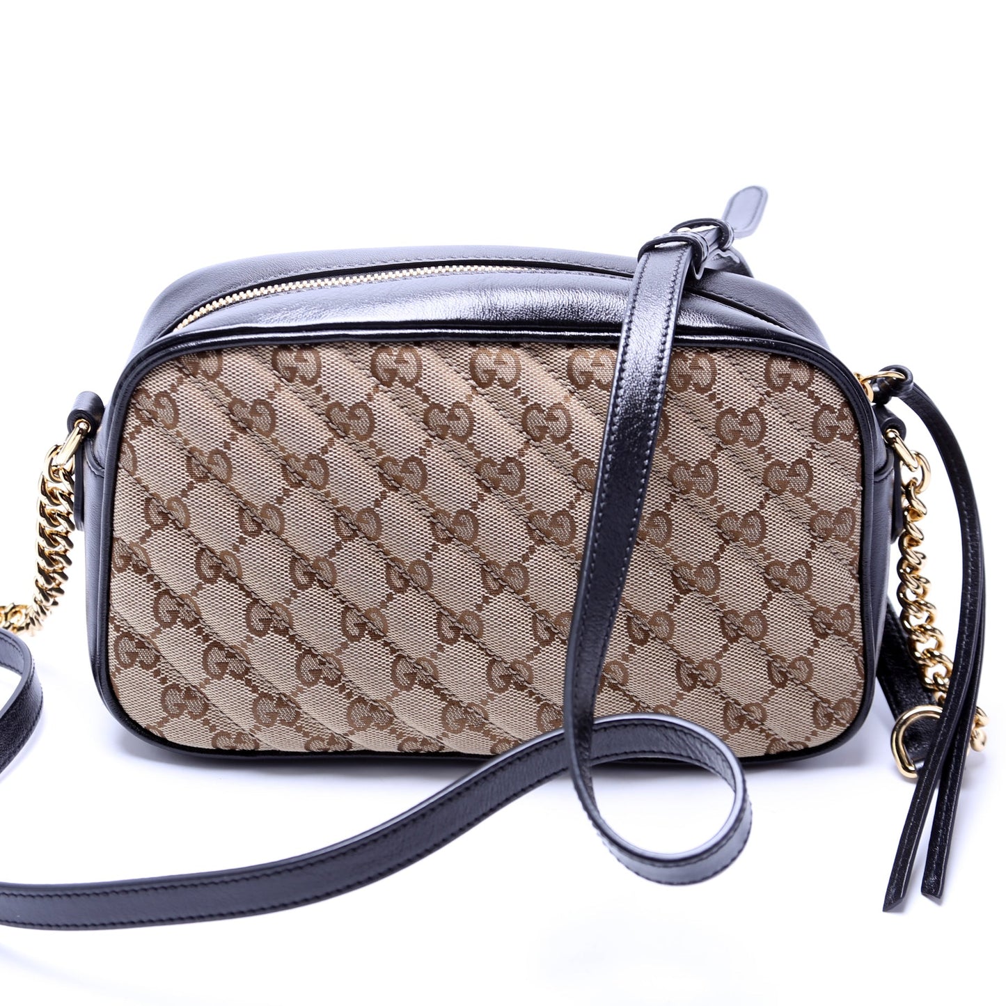 Gucci 447632 Marmont Small Canvas Camera Bag