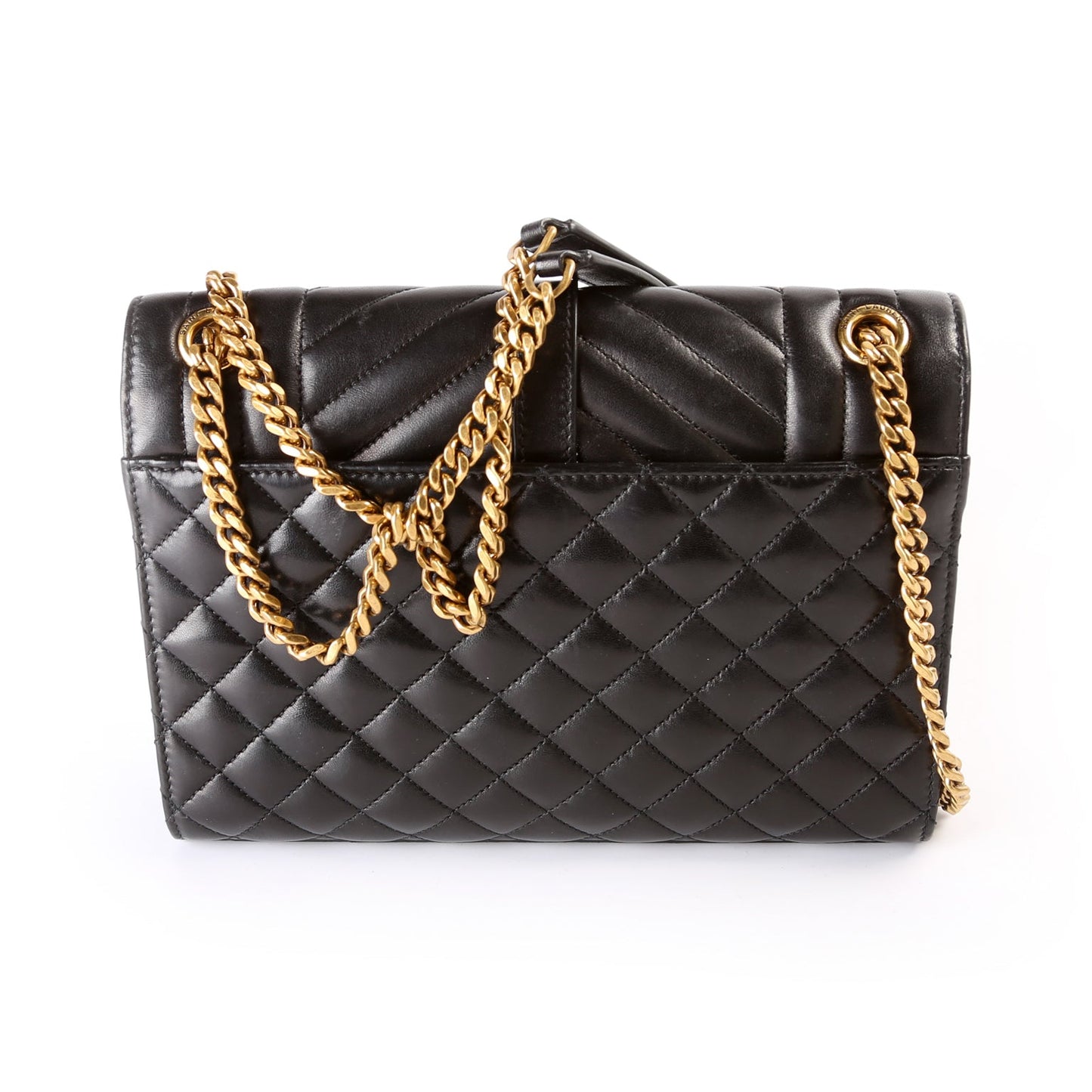 Saint Laurent Envelope Mini Lambskin Nappa Triquilt 600185 Bag