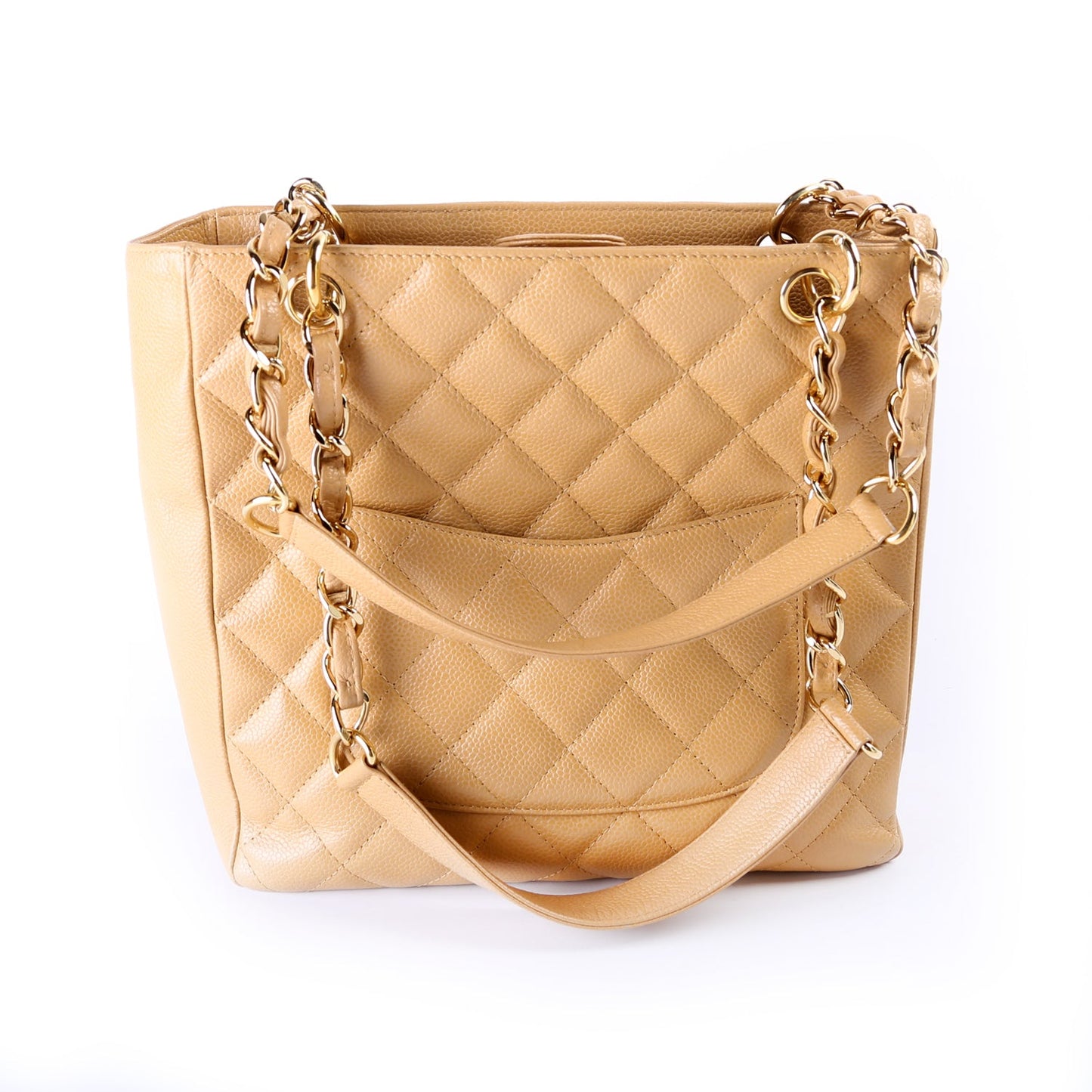 Chanel Petite Shopping Tote Caviar Bag