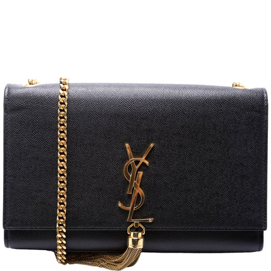Saint Laurent Kate Tassel Satchel Medium Bag