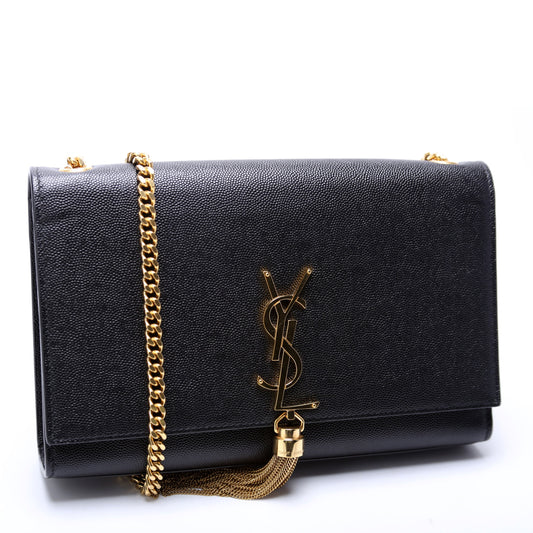 Saint Laurent Kate Tassel Satchel Medium Bag