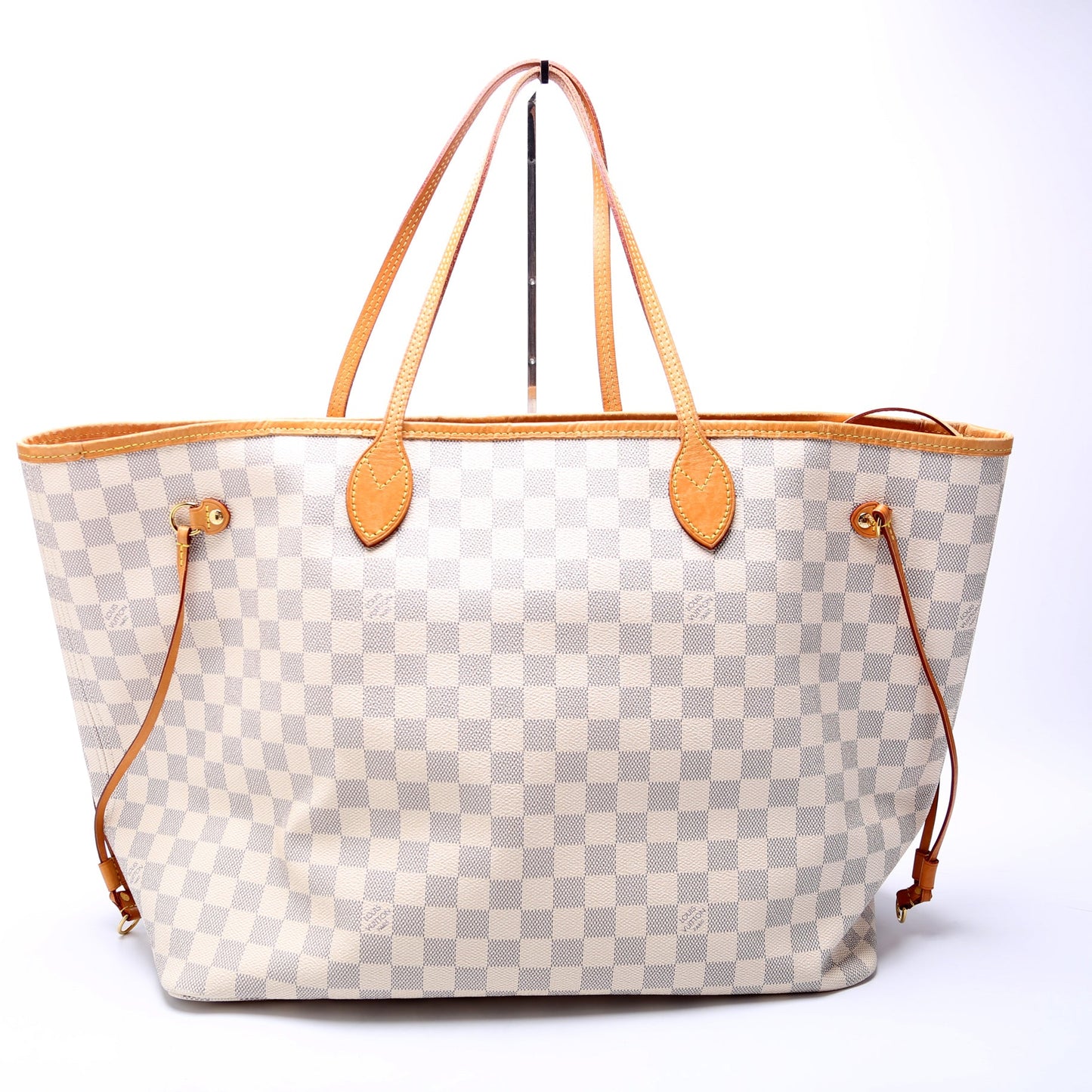 Louis Vuitton Neverfull W/Wallet GM Damier Azur