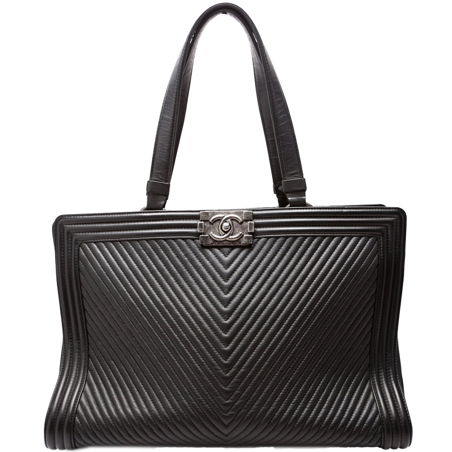 Chanel Boy Shopping Tote Medium 21M Bag
