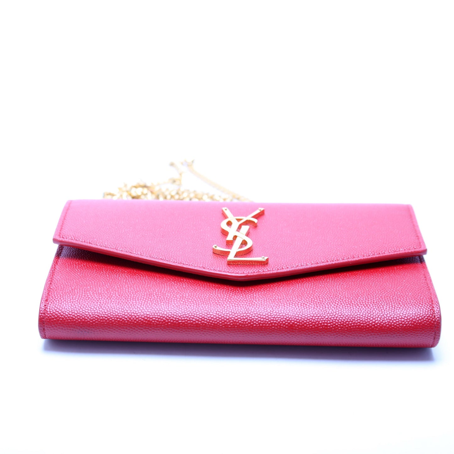 Saint Laurent Uptown Chain Wallet Grain 607788 Bag