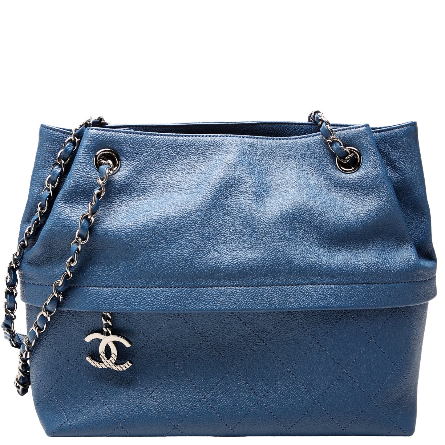 Chanel Zip And Carry Shopping Tote Medium Caviar 24M Bag