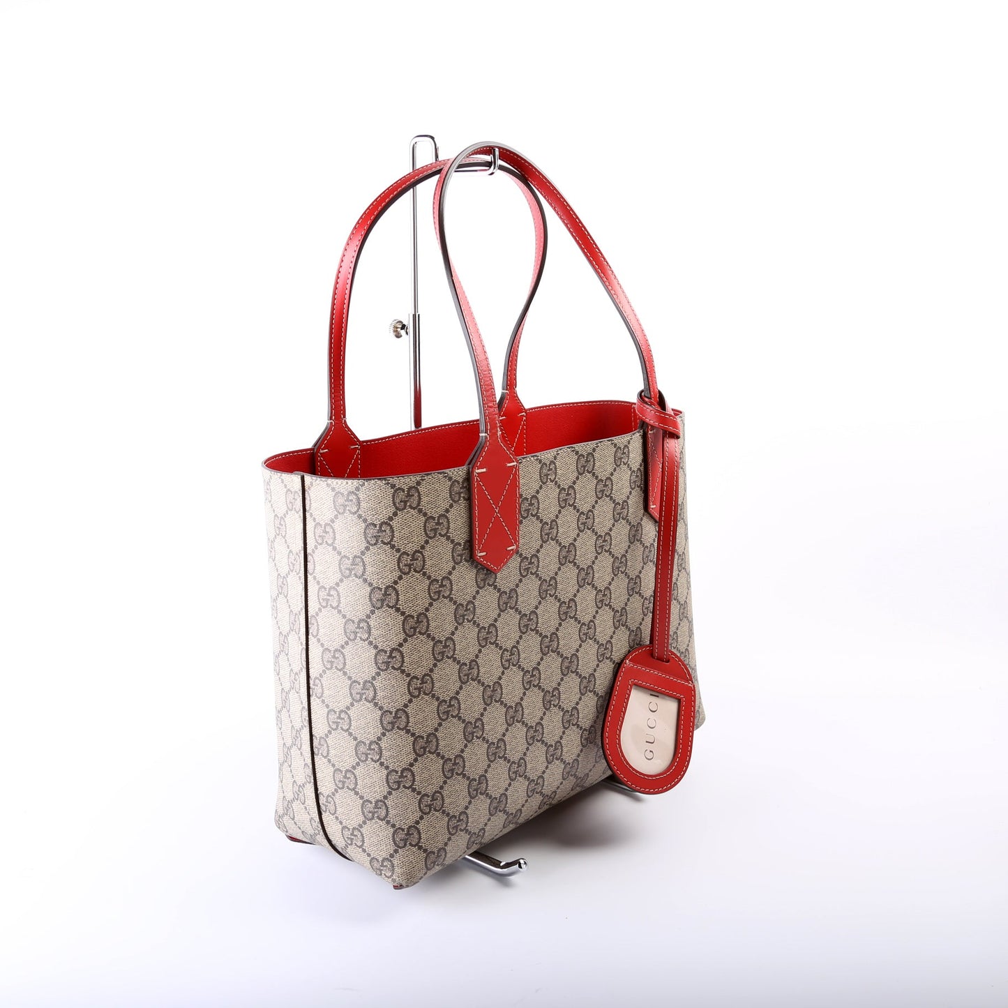 Gucci 372613 GG Supreme Reversible Small Tote Bag