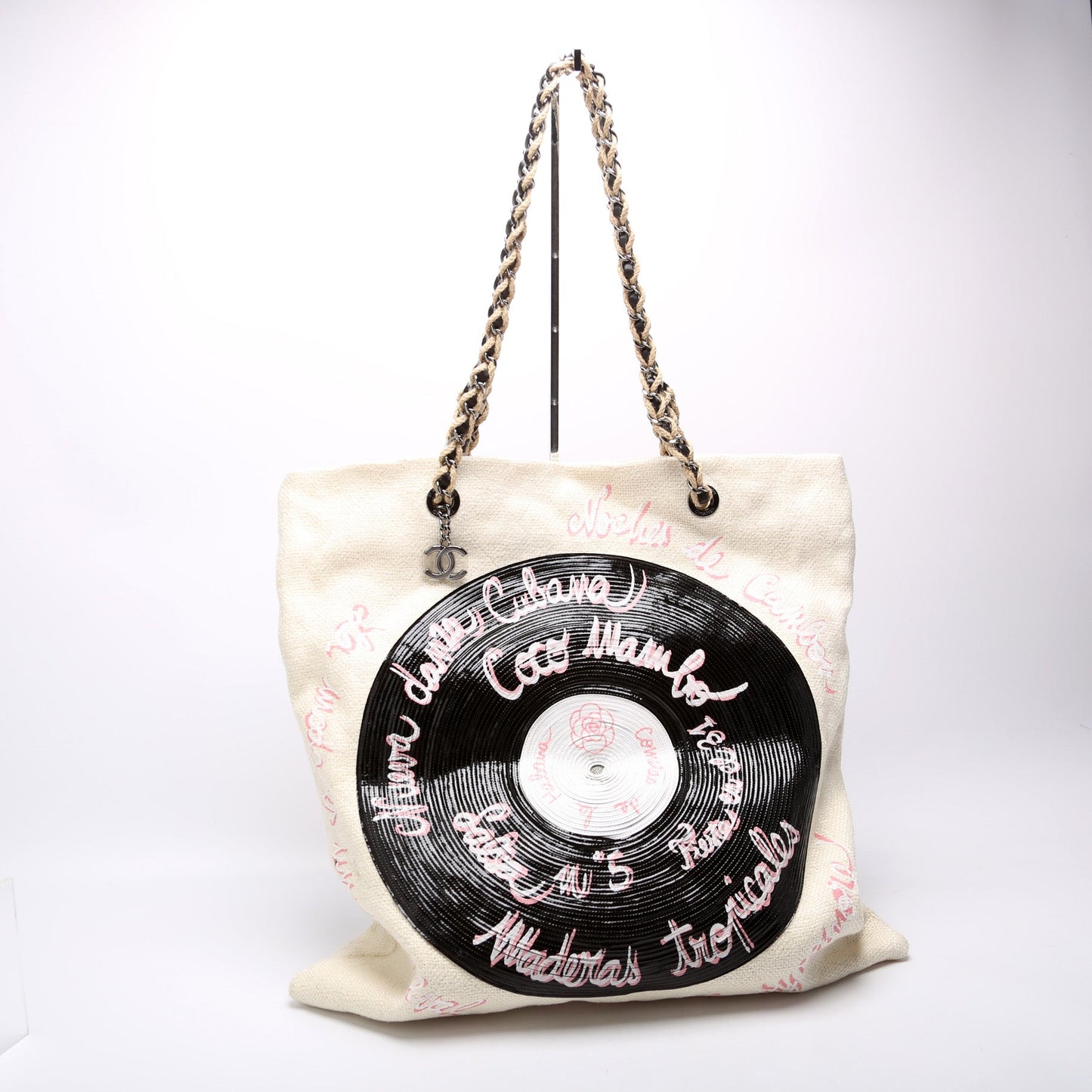 Chanel Paris-Cuba Canvas Large Shopping Tote 23M Bag