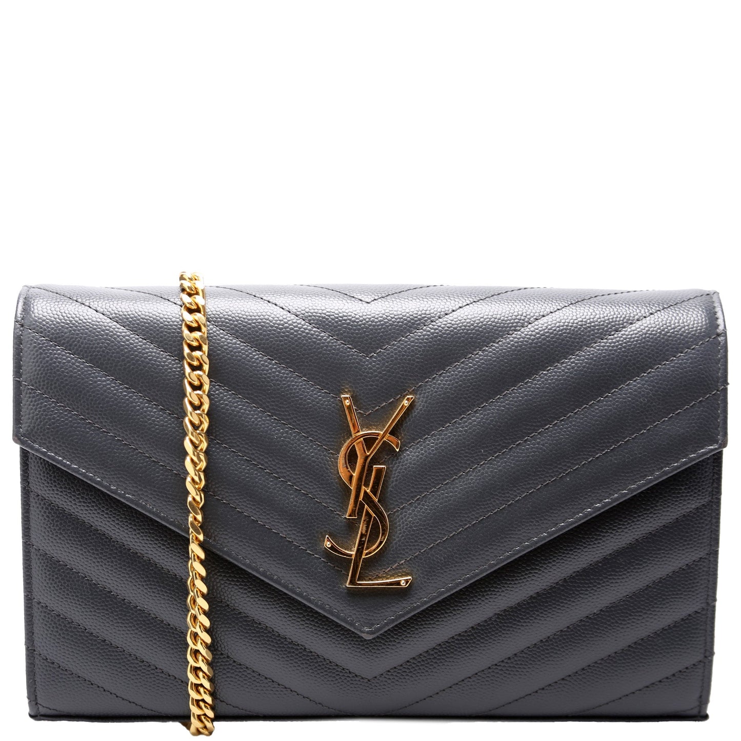 Saint Laurent Grain De Chain Wallet 377828 Bag