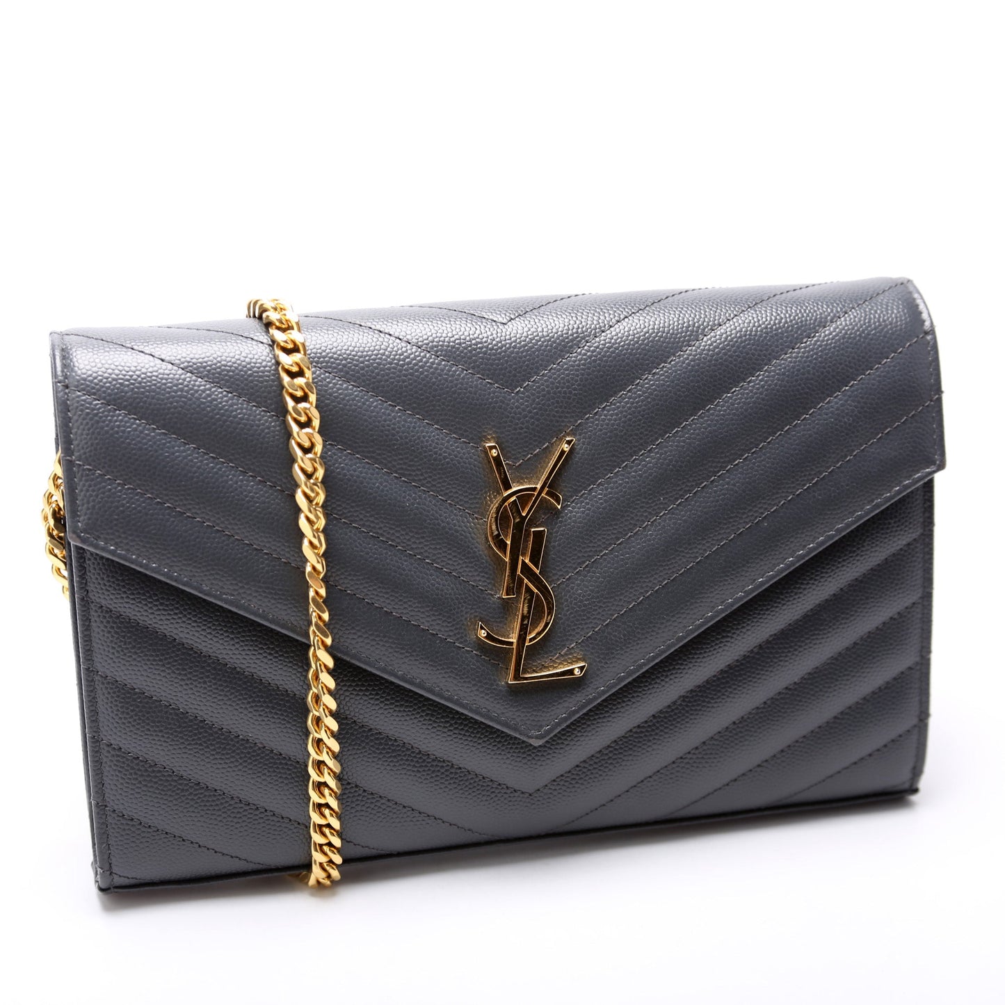 Saint Laurent Grain De Chain Wallet 377828 Bag