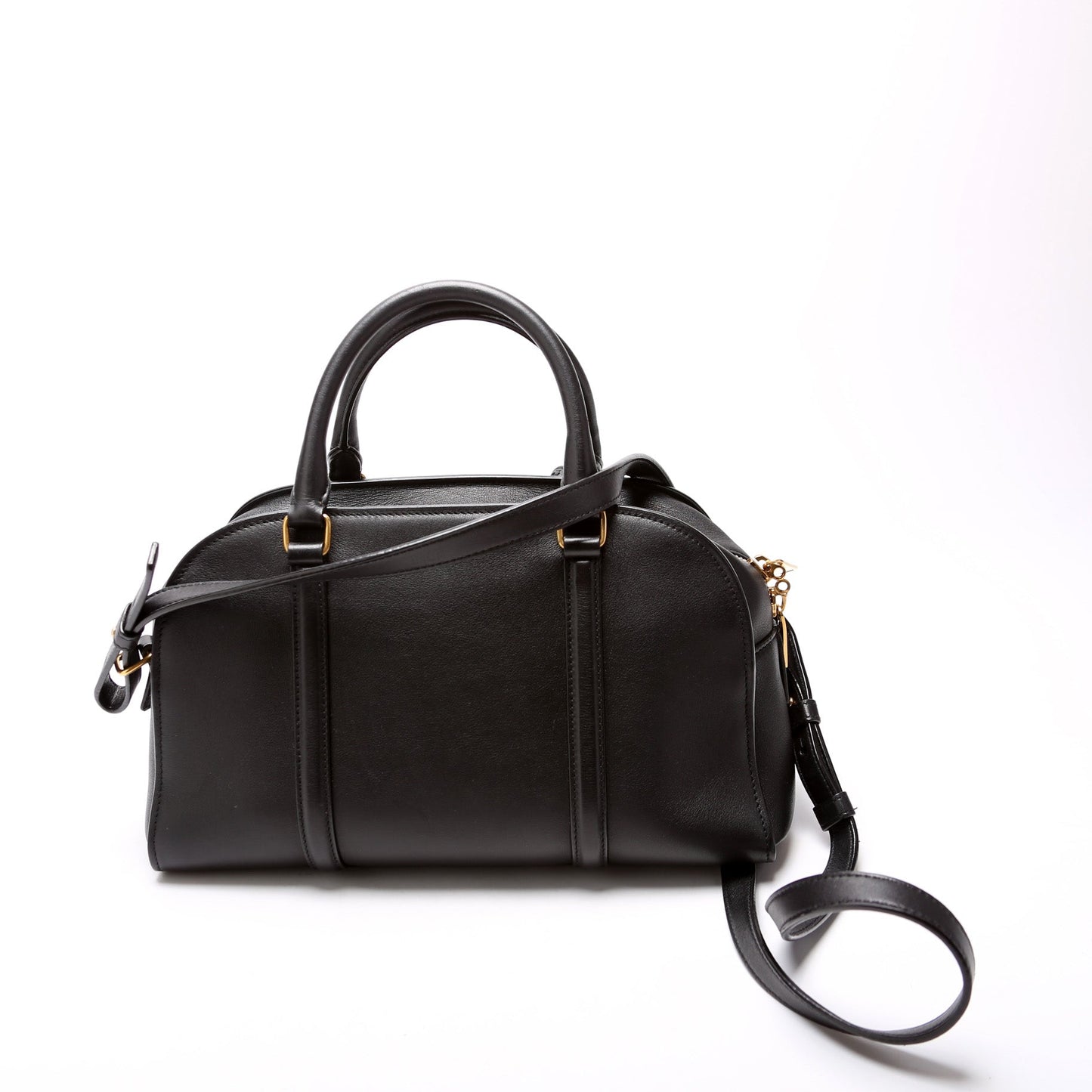 Saint Laurent 655008 Lock Baby Duffle Leather Bag