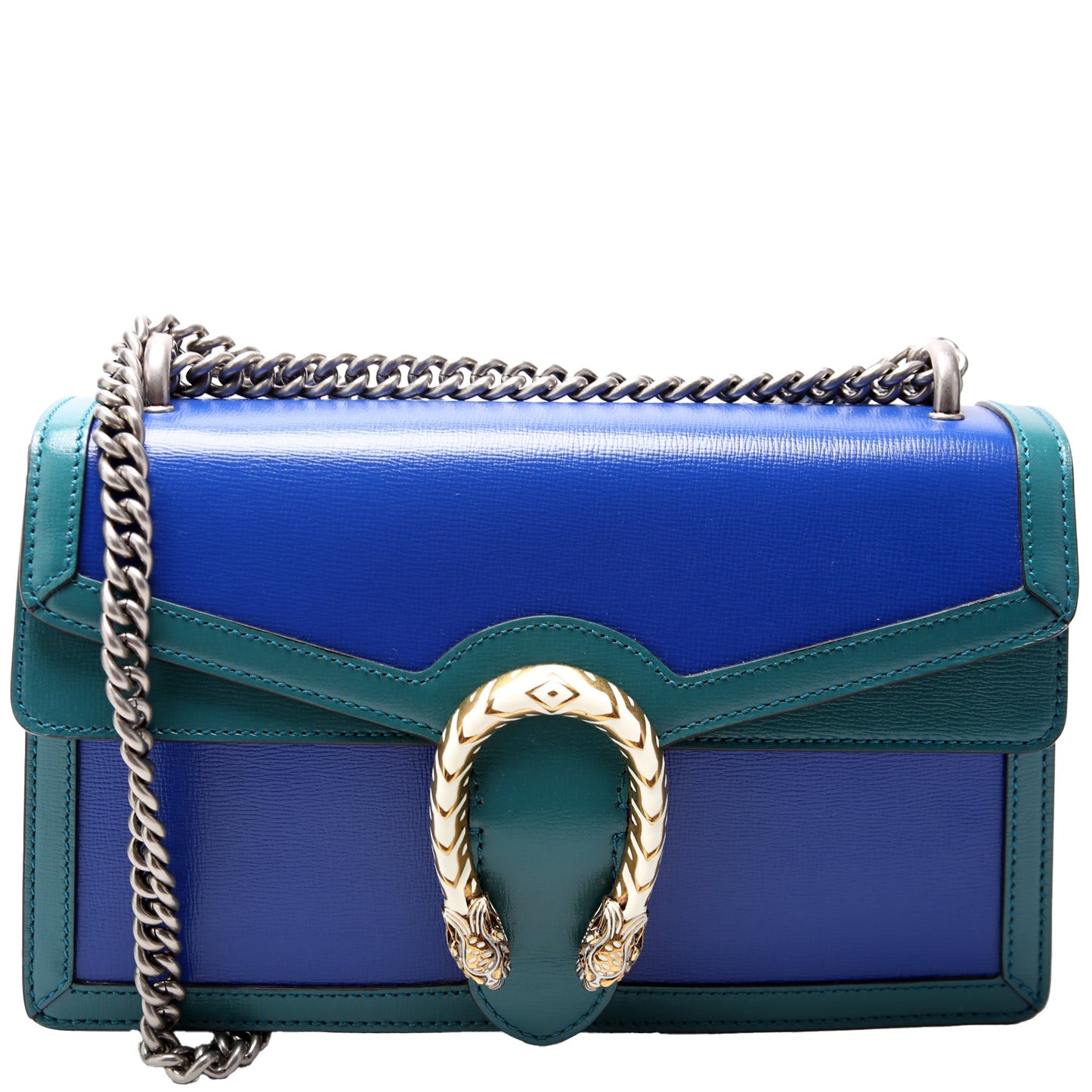 Gucci 400249 Dionysus Enamel Leather Shoulder Small Bag