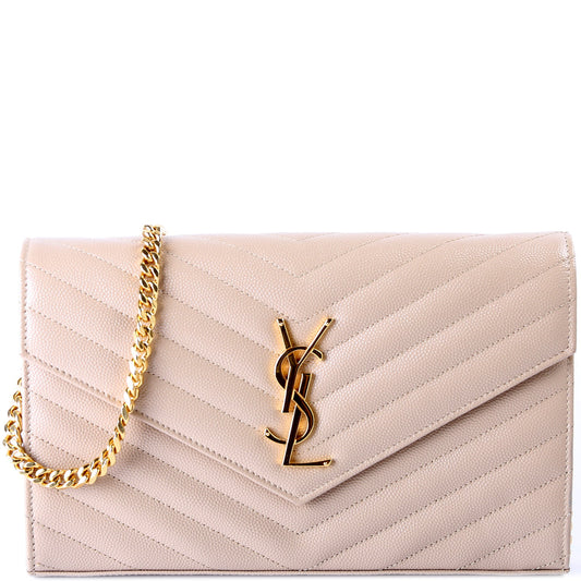 Saint Laurent Grain De Chain Wallet 377828 Bag