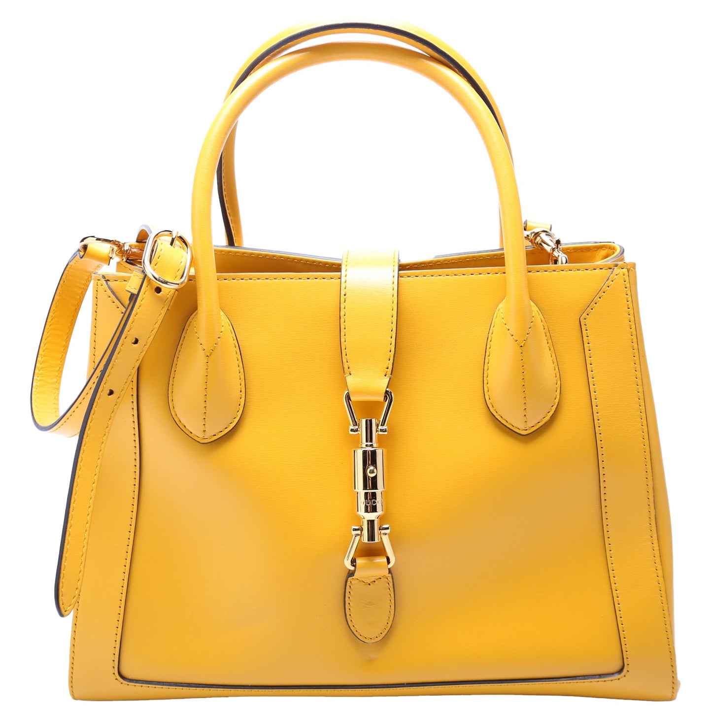 Gucci 649016 Jackie 1961 Leather Medium Tote Bag