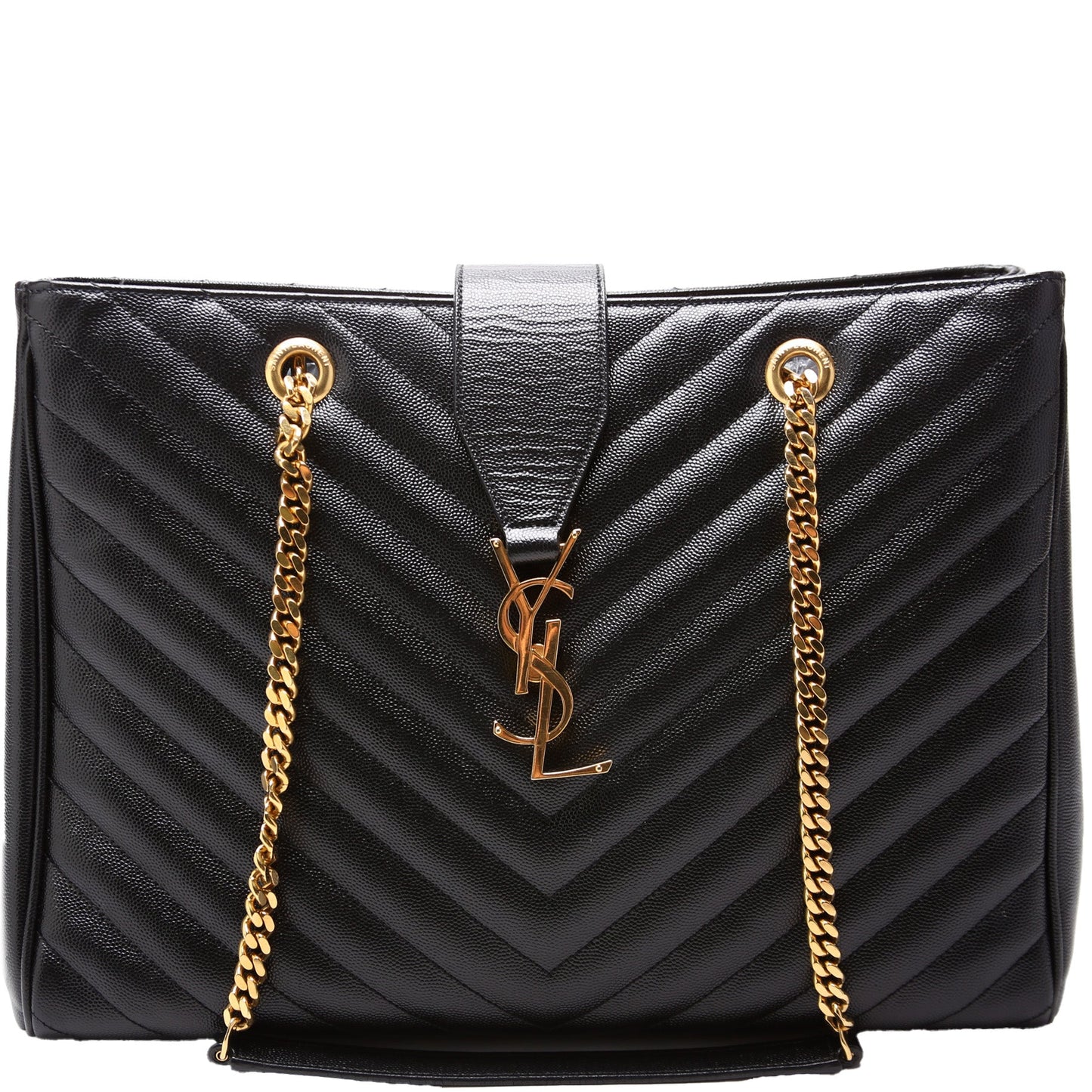 Saint Laurent Grain De Poudre Shopping Bag