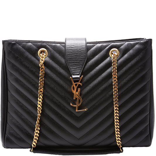 Saint Laurent Grain De Poudre Shopping Bag