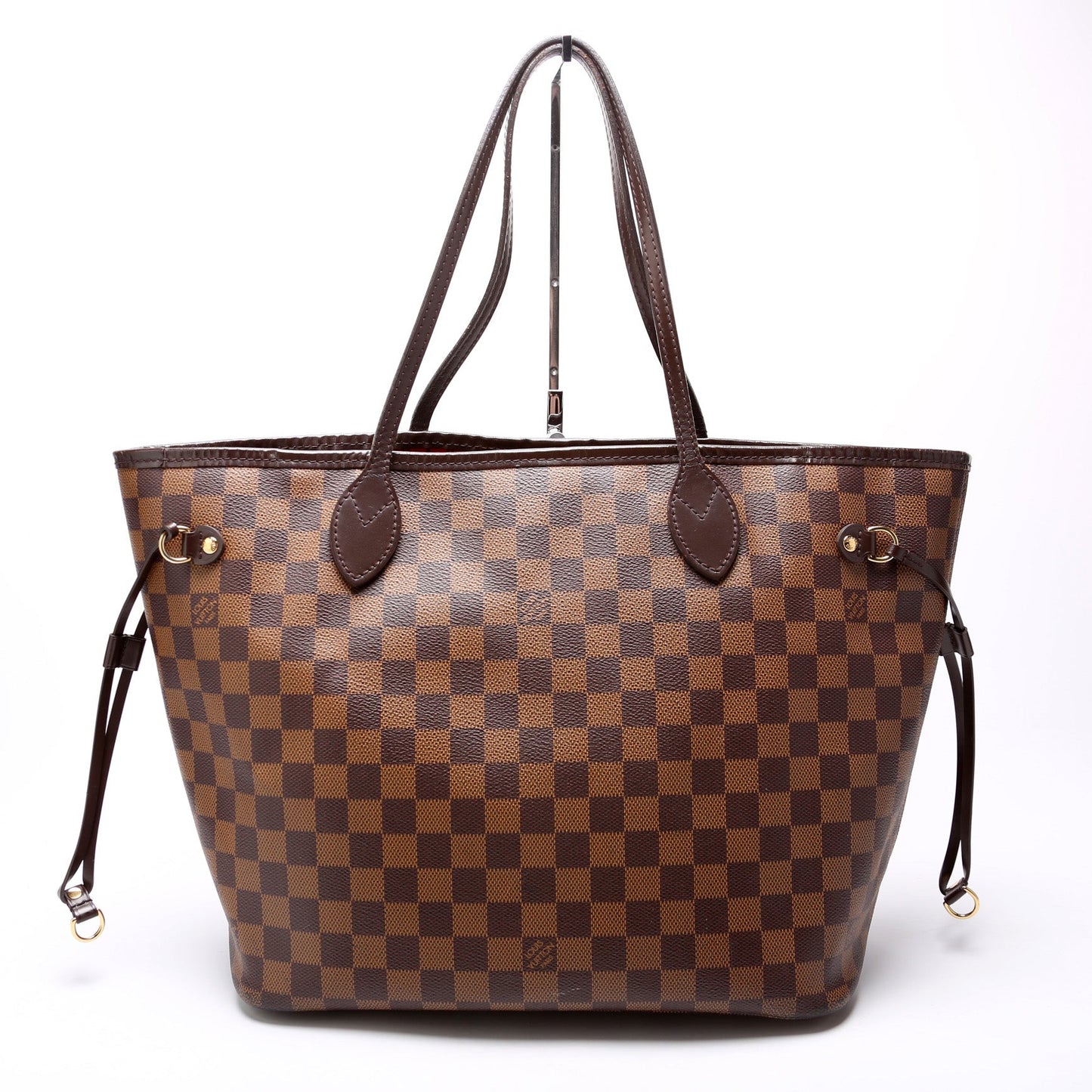 Louis Vuitton Neverfull W/Wallet MM Damier Ebene
