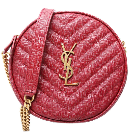 Saint Laurent 610436 Grain De Round Camera Bag