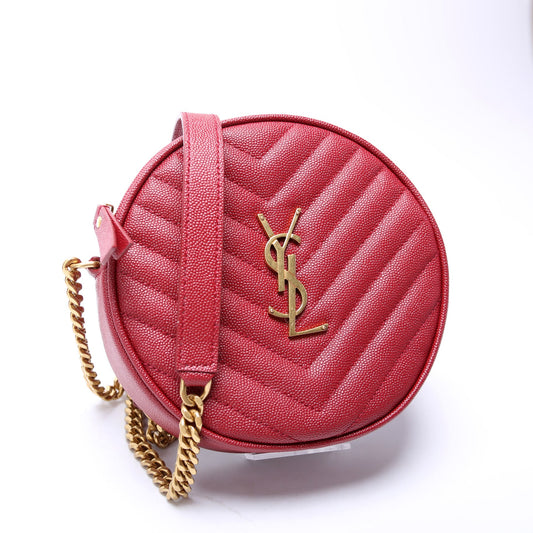 Saint Laurent 610436 Grain De Round Camera Bag