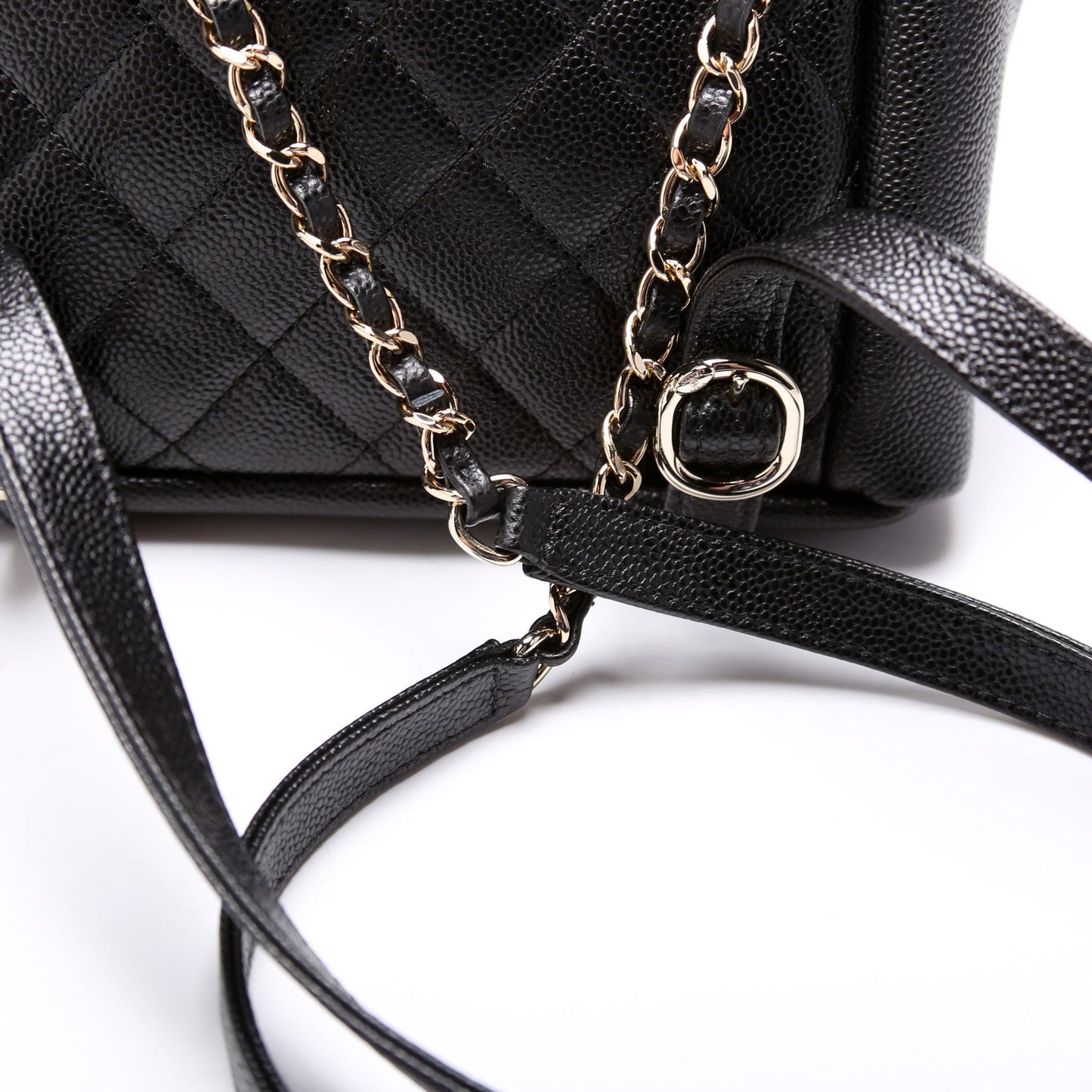 Chanel Duma Pocket Small Backpack Caviar RFID Bag