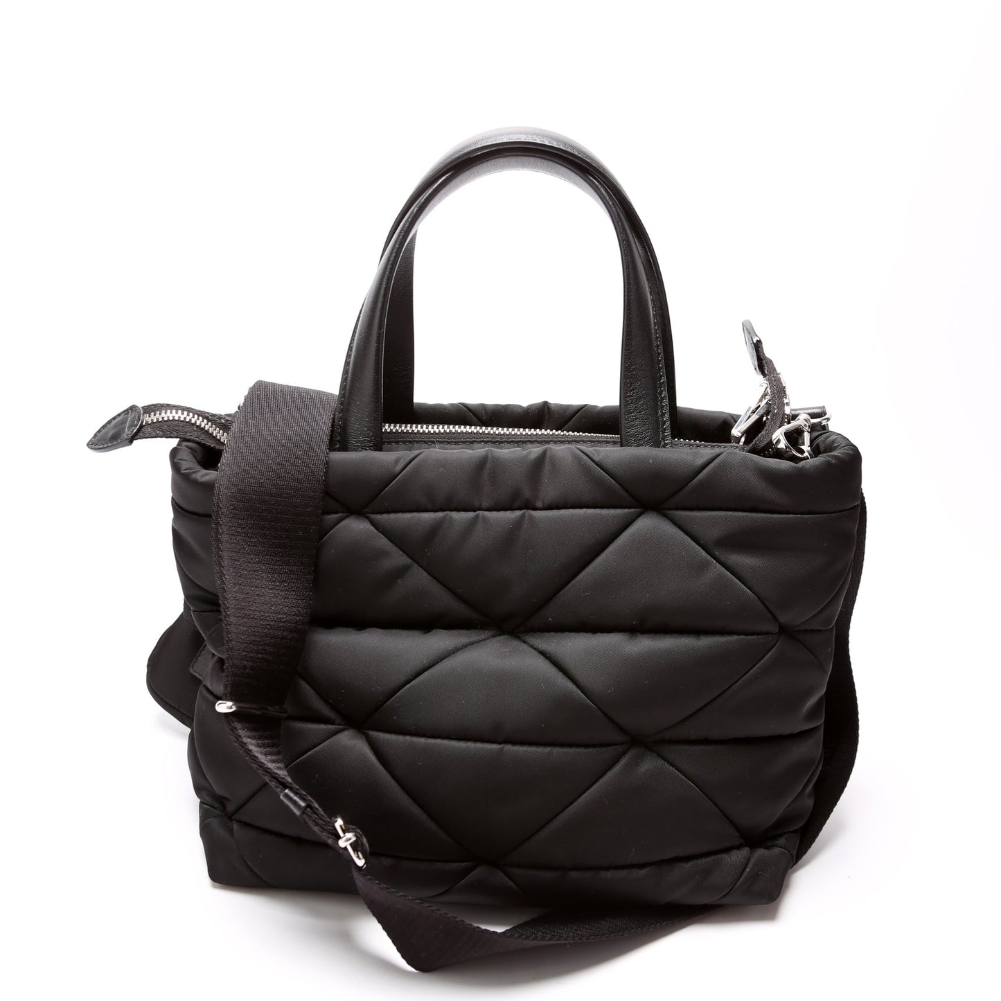 Prada 1BG373 Re-Nylon Padded Small Tote Bag
