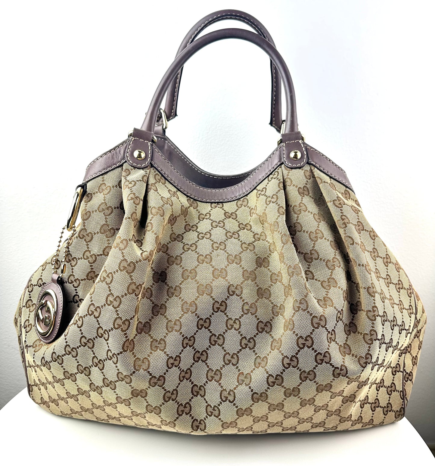 Gucci GG Canvas Sukey Tote Bag