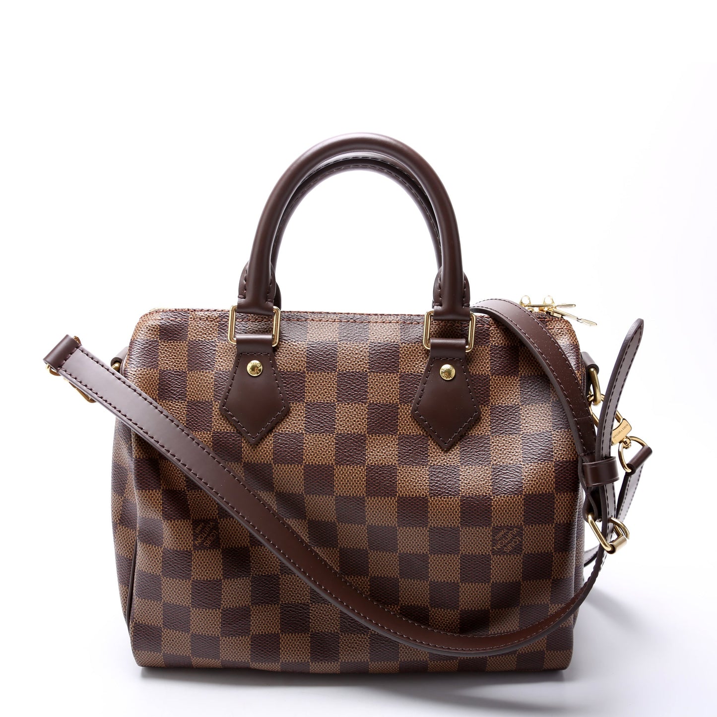 Louis Vuitton Speedy 25 Bandouliere Damier Ebene