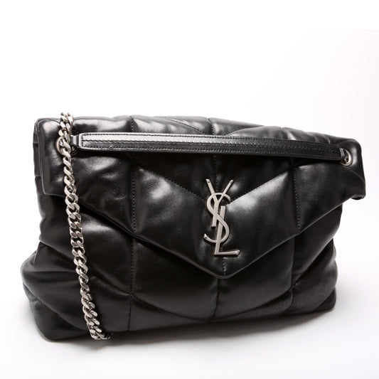 Saint Laurent Puffer Quilted Medium Lambskin 577475 Bag