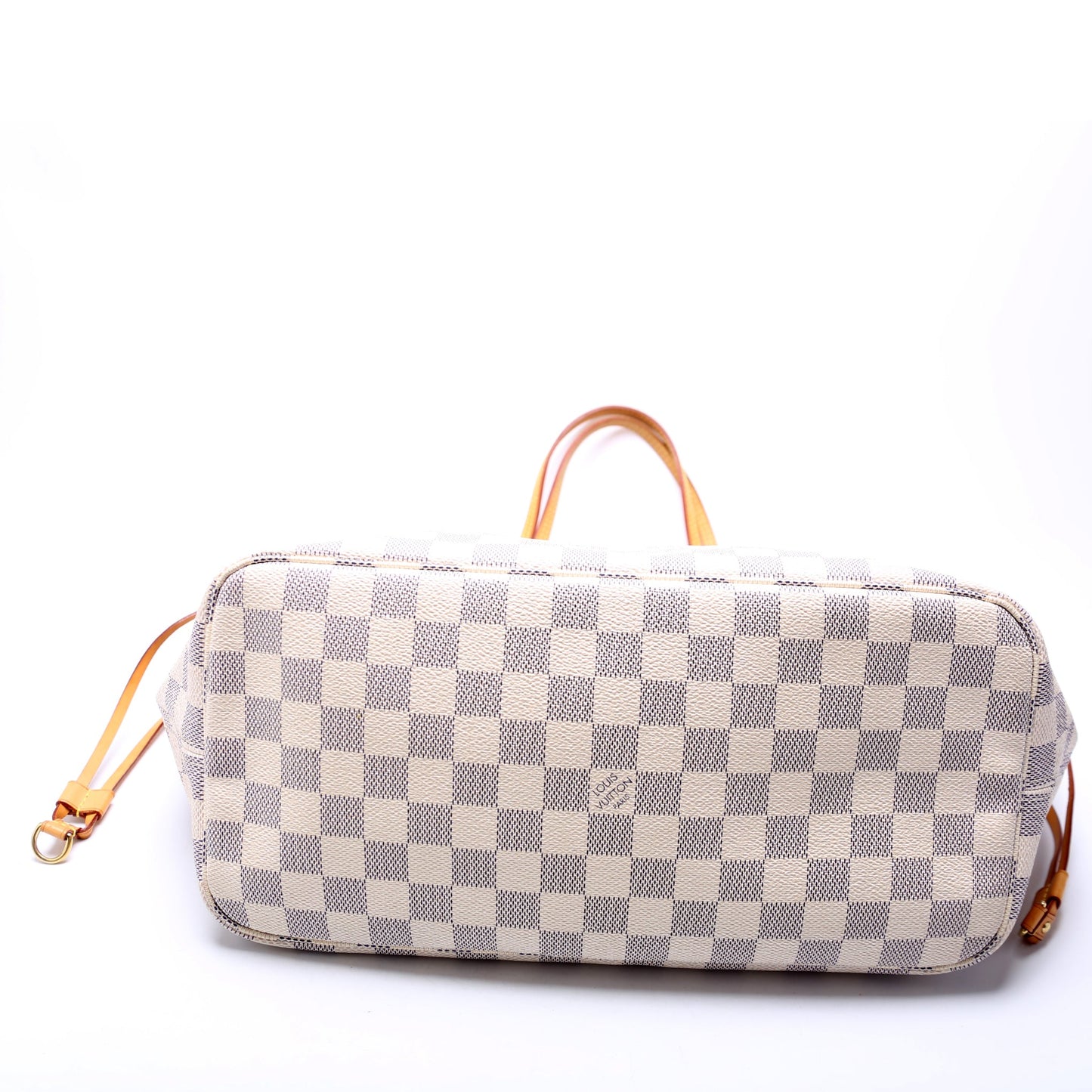 Louis Vuitton Neverfull With Wallet MM Damier Azur