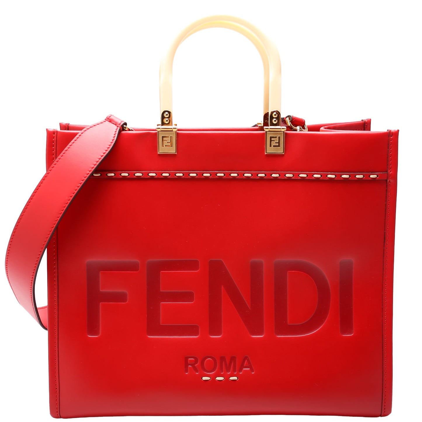 Fendi Sunshine Shopper Medium Leather 8BH386 Bag
